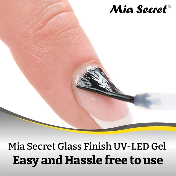 Mia Secret - Glass Finish Gel Top Coat 0.5 oz
