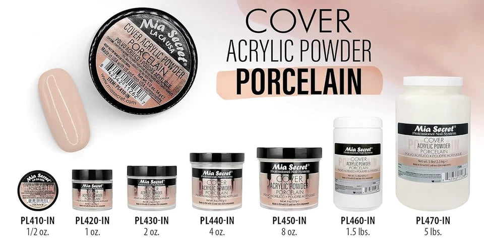 Mia Secret Acrylic Powder - Cover Porcelain 2oz