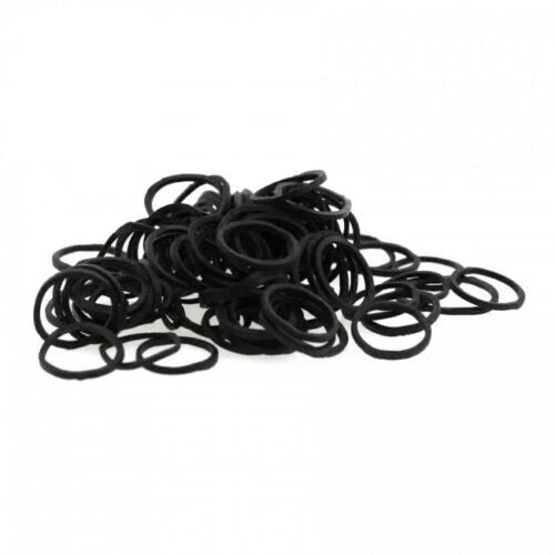 Annie #3158 Rubber Bands Asst Size 500Ct Black (2 pack)