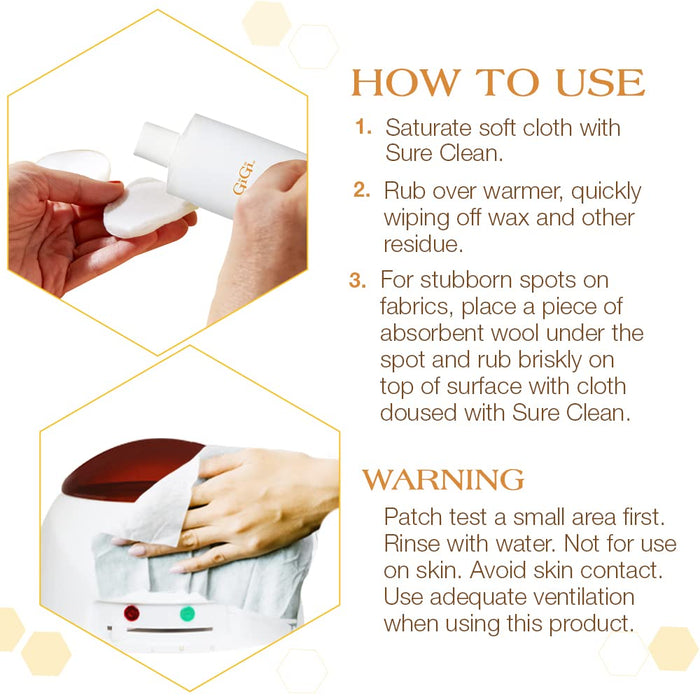 GiGi - Sure Clean Wax Residue Remover 16oz