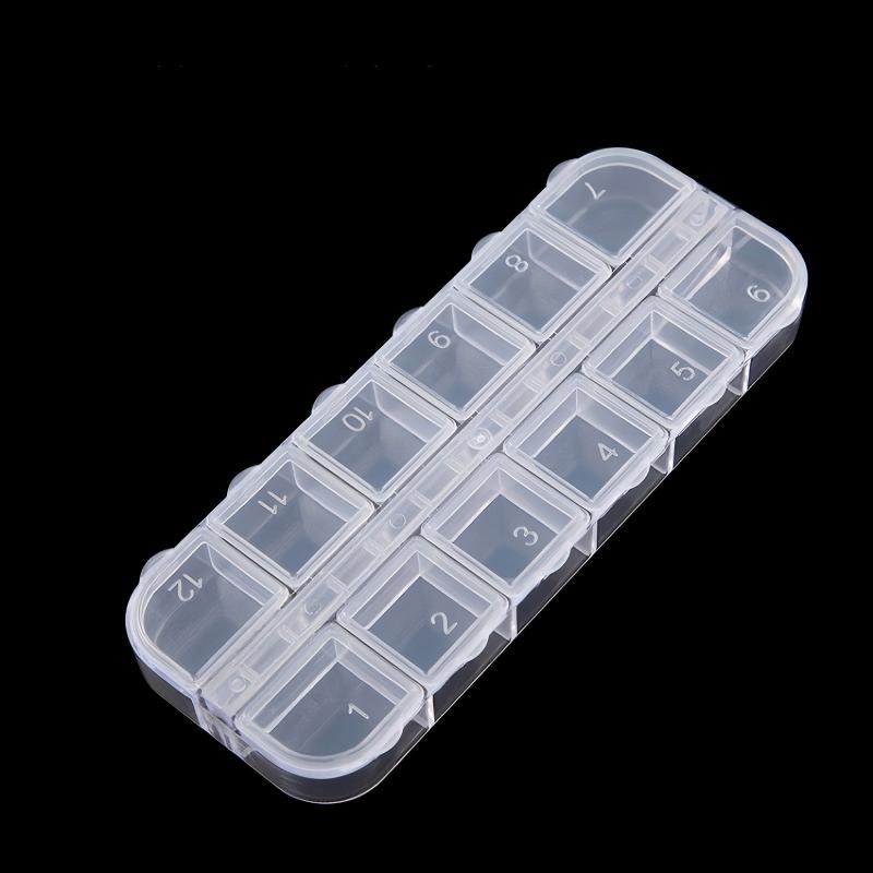 Clear Plastic Empty Mini Charm Box (6 Pack)
