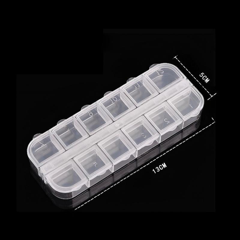 Clear Plastic Empty Mini Charm Box (6 Pack)