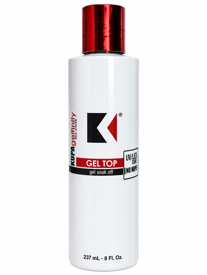 KUPA - GelFinity Gel Top Coat - No-Wipe 8 Oz