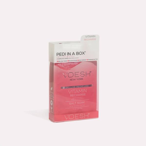 Voesh - Pedi in a Box Deluxe 4 Step - Vitamin Recharge (48 Pack)