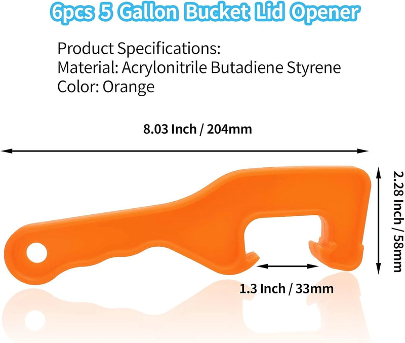 Plastic Steel Made Barrel Drum Wrench Pail Lid Opener Rust Proof Green