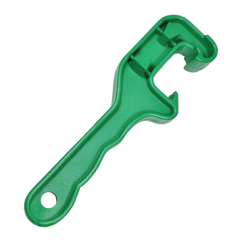 Plastic Steel Made Barrel Drum Wrench Pail Lid Opener Rust Proof Green