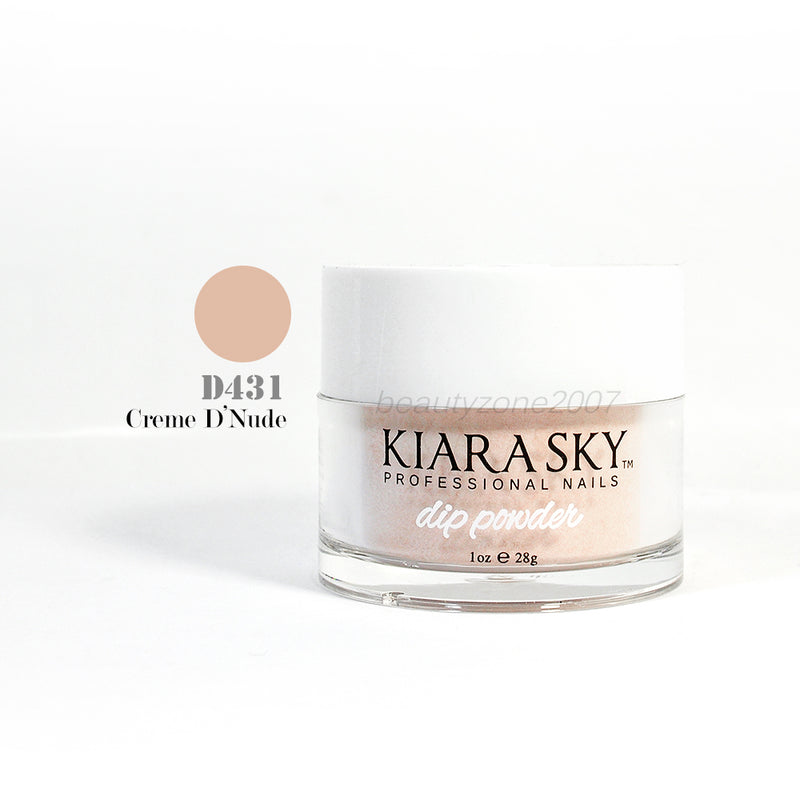 Kiara Sky Dip Powder 1 oz 28 g - D431 Cream D'Nude