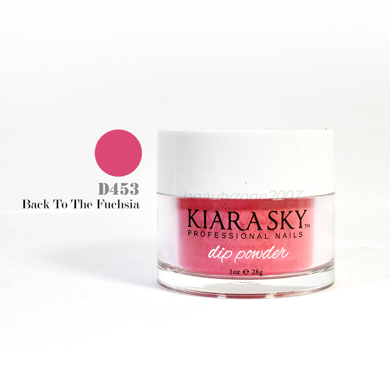 Kiara Sky Dip Powder 1 oz 28 g - D453 Back To The Fuchsia