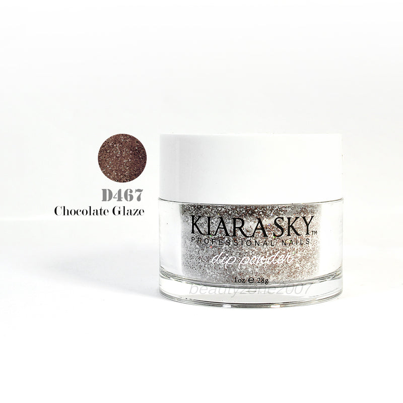 Kiara Sky Dip Powder 1 oz 28 g - D467 Chocolate Glaze