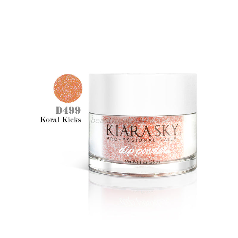 Kiara Sky Dip Powder 1 oz 28 g - D499 Koral Kicks