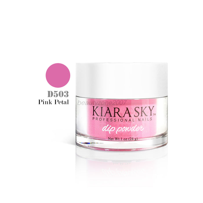 Kiara Sky Dip Powder D503 Pink Petal