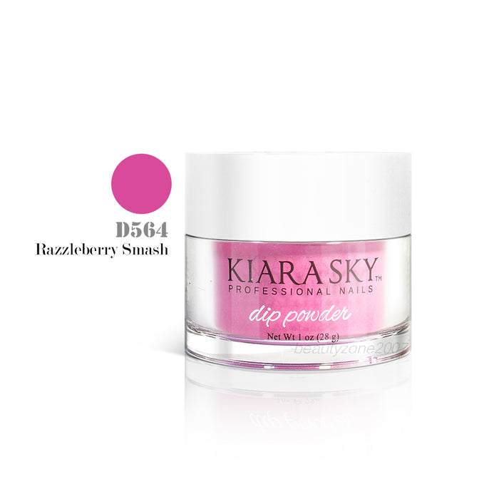 Kiara Sky Dip Powder D564 Razzleberry Smash