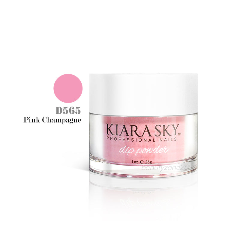 Kiara Sky Dip Powder 1 oz 28 g - D565 Pink Champagne