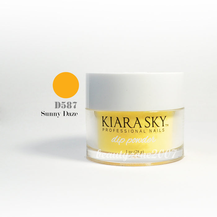 Kiara Sky Dip Powder D587 Sunny Daze