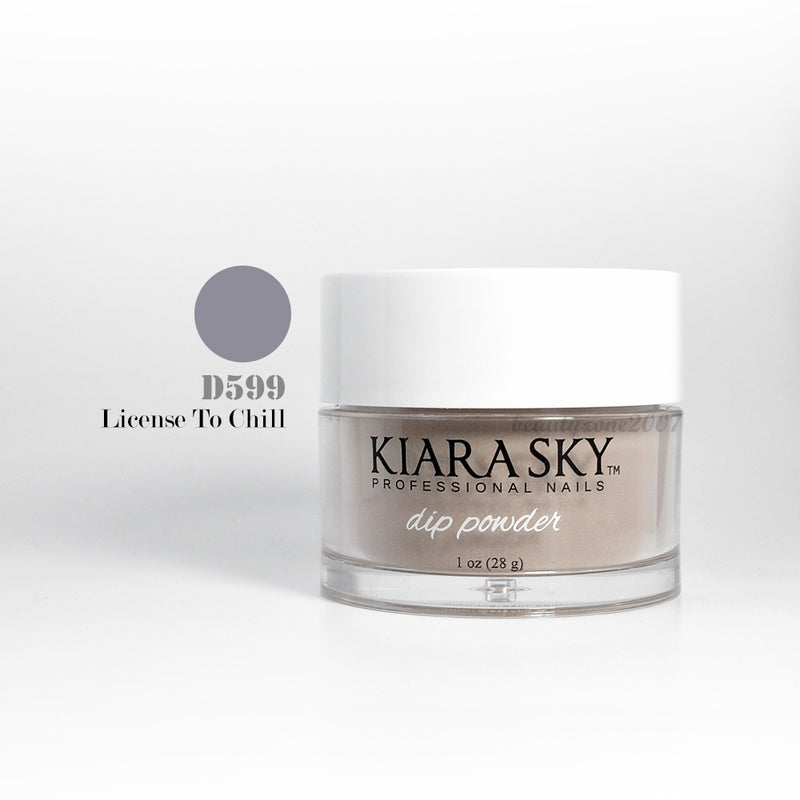 Kiara Sky Dip Powder - D599 License To Chill
